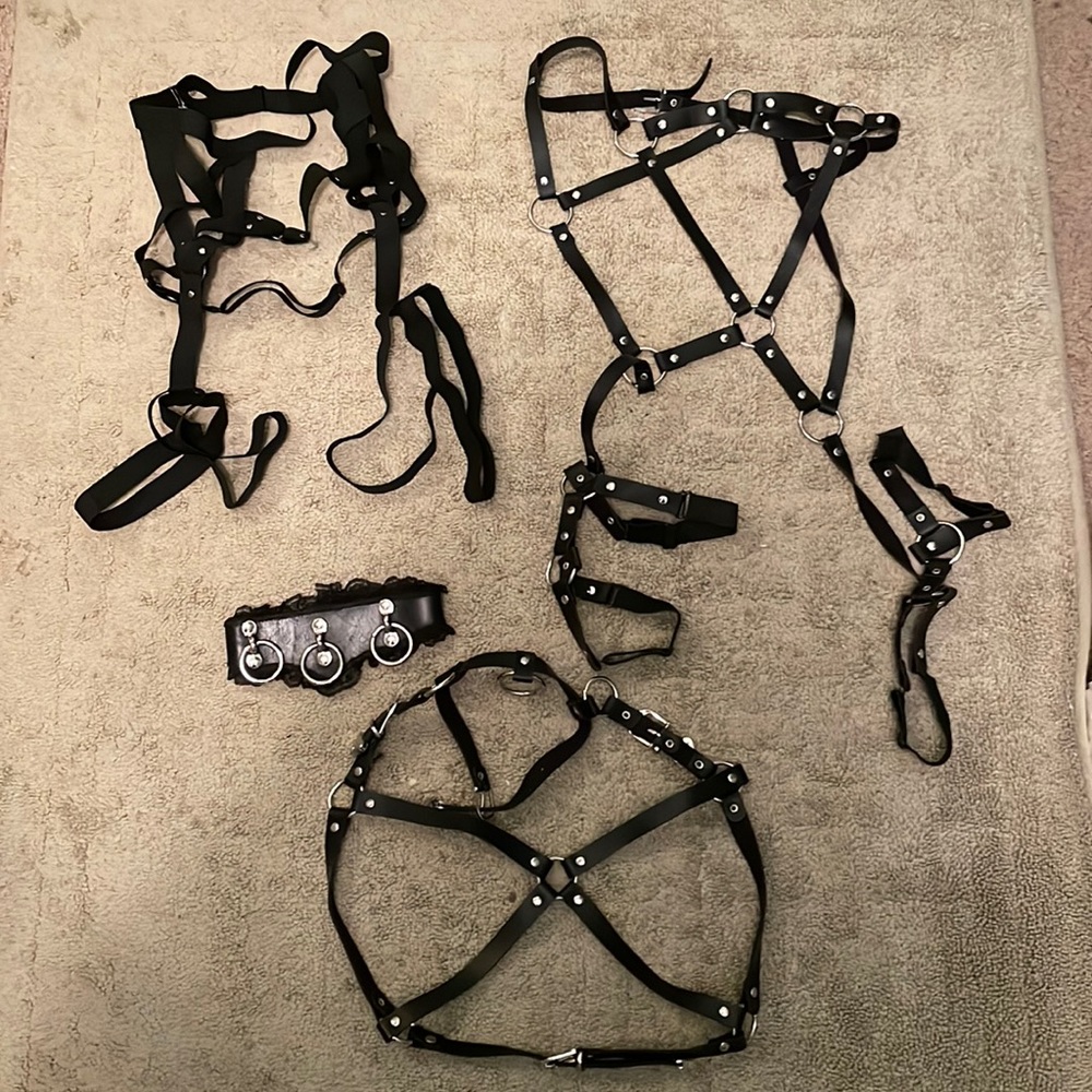 Misc gothic harnesses